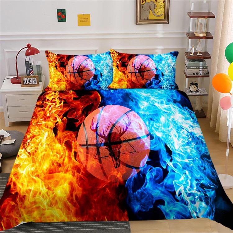 3D Football Bedding Set For Children,Duvet Cover,Duvet Cover,Single,Double,Sports Boy,Home Textile,Nordic Covers For Bed,Full