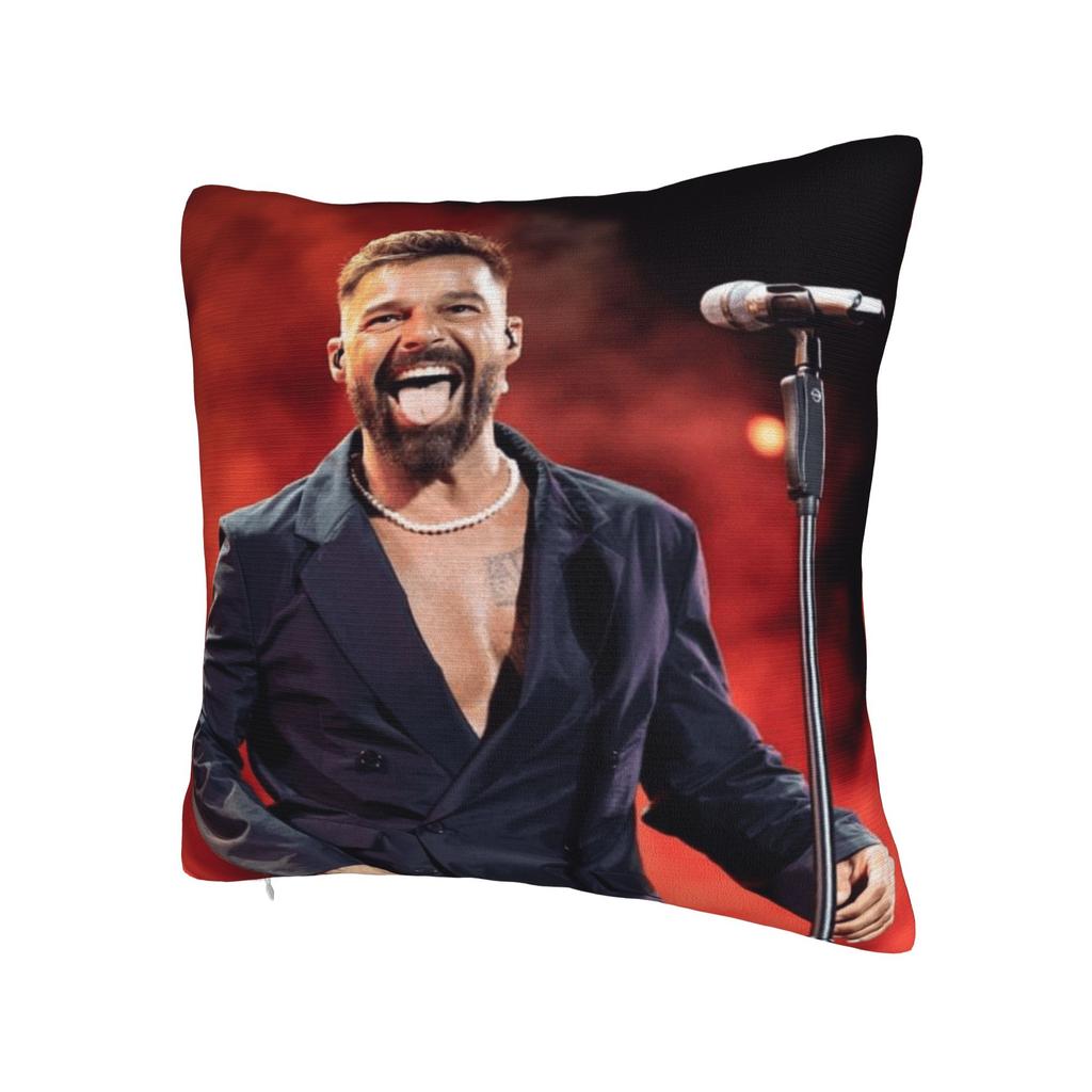 R-Ricky Martin Pillow Cover Soft Cushion Cover Vintage Pillow Case For Living Room Bed Chair