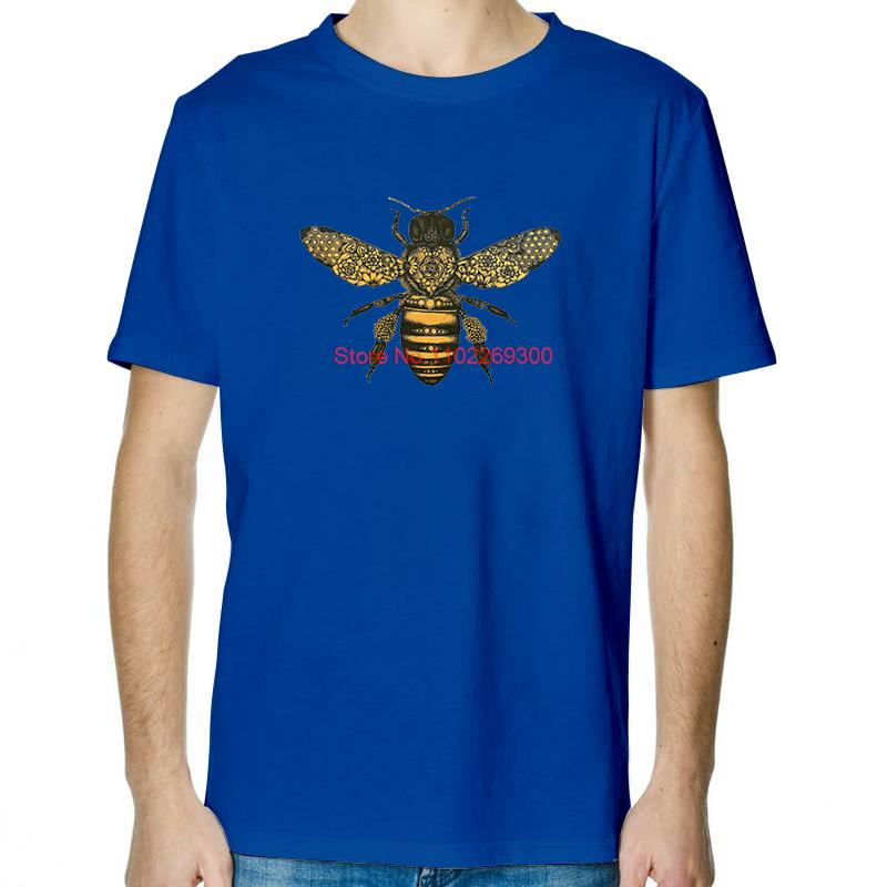 Bee Drawing Moth Insect Tattoo Graphic T Shirts Summer Fashion Tees Tops Cotton New Shirts And TShirts Unisex Print T Shirt