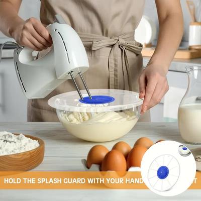 Whipping Egg Splatter Cover Egg Light Cream Beater Splatter Protector Egg Bowl Surround Stirring Splash Cover Kitchen Accessory