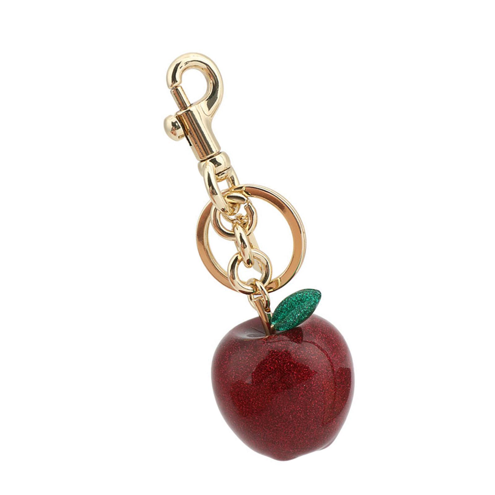 

Сверкающие яблоки сумка подвеска блестящий брелок многофункциональный кошелек аксессуар модная сумка кулон подарок для женщин