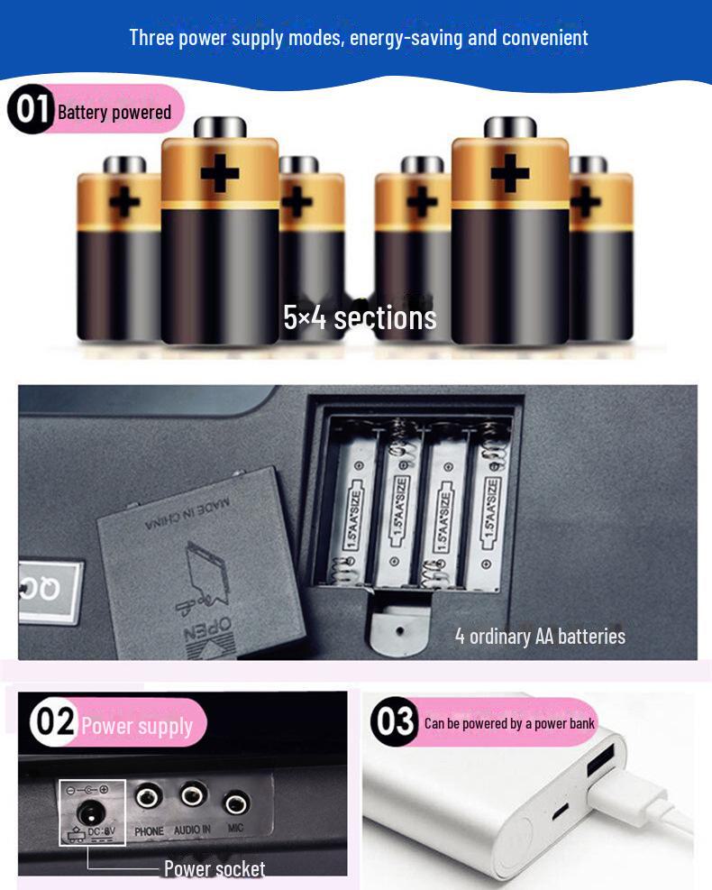 61-Key Children's Electronic Piano for Early Childhood Education