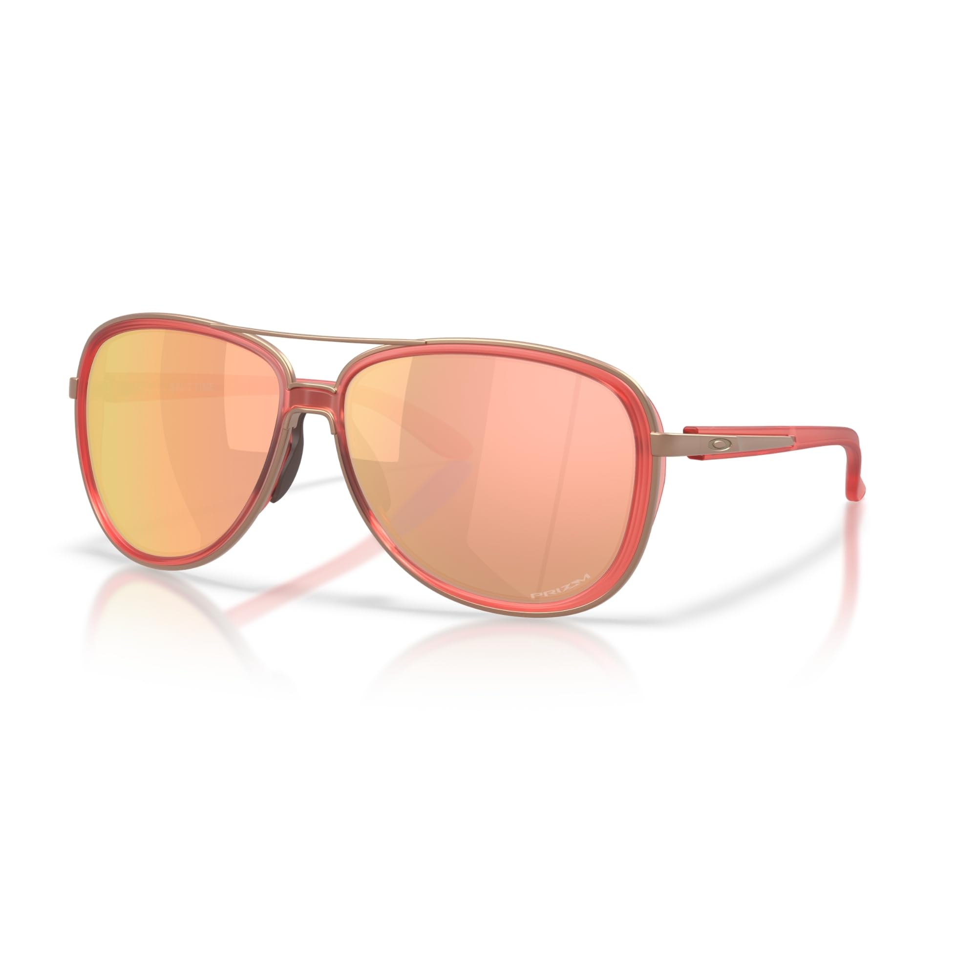

Oakley Sunglasses 0OO4129 41293058 Split Time Matte Trans Peach Prizm Rose Gold Polarized [Oakley]