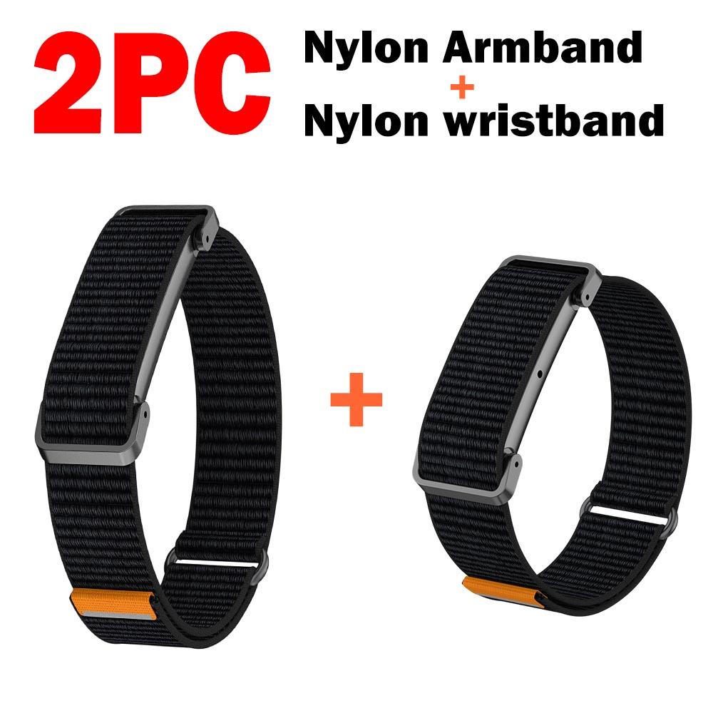 Biceps Band Compatible with Google Fitbit Air Strap Nylon Armband Fitness Tracker Replacement Band For Google Fitbit Air Bands