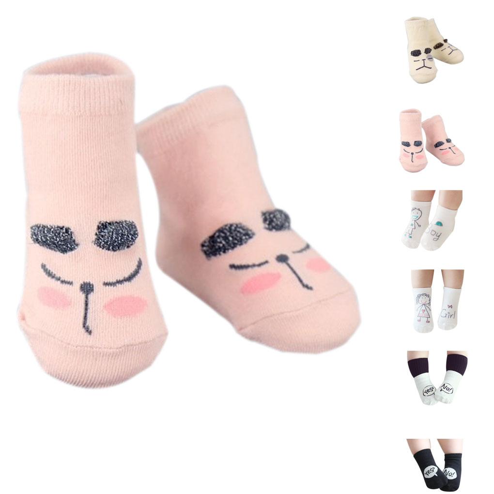 Cute Baby Socks Infant Socks For Girls Boys Cotton Autumn Newborns Toddler Anti\-Slip Socks Socks Warm Toddler Boy/girls Floor