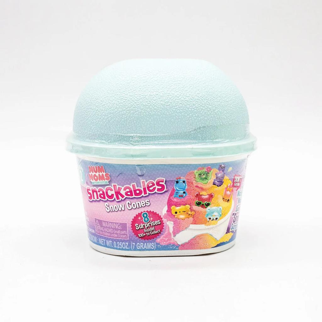 Snackables Snow Cones Magic Scented Surprise NumNoms Stir-fried Ice Cream Collection Num Nom Toy Kids Birthday Gifts