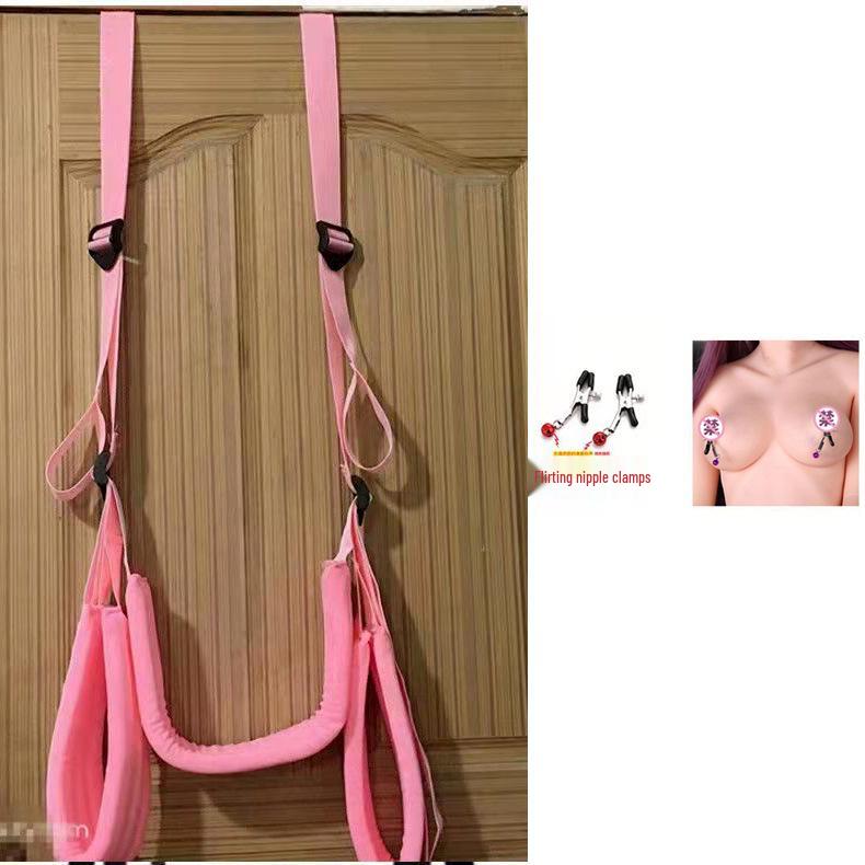 Leather Plush Door Cushion Swing - Adult Fun Alternative Toy