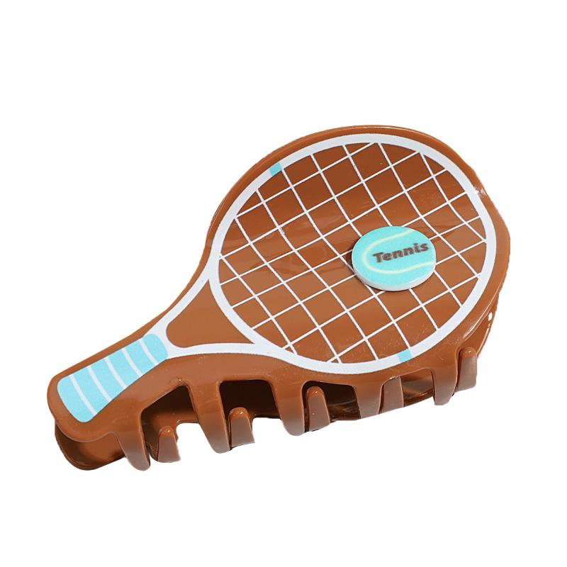 Kreativ Simulations Tennisketsjer Hårklo Eddikesyre Hajklemme Afslappet Hårnål Til Piger Hovedbeklædning Hårtilbehør