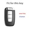 3 Buttons Soft Tpu Car Key Fob Shell Cover For Hyundai Genesis Coupe Sonata Ix35 For Kia Forte Sportage K2 K5 Smart Key Case