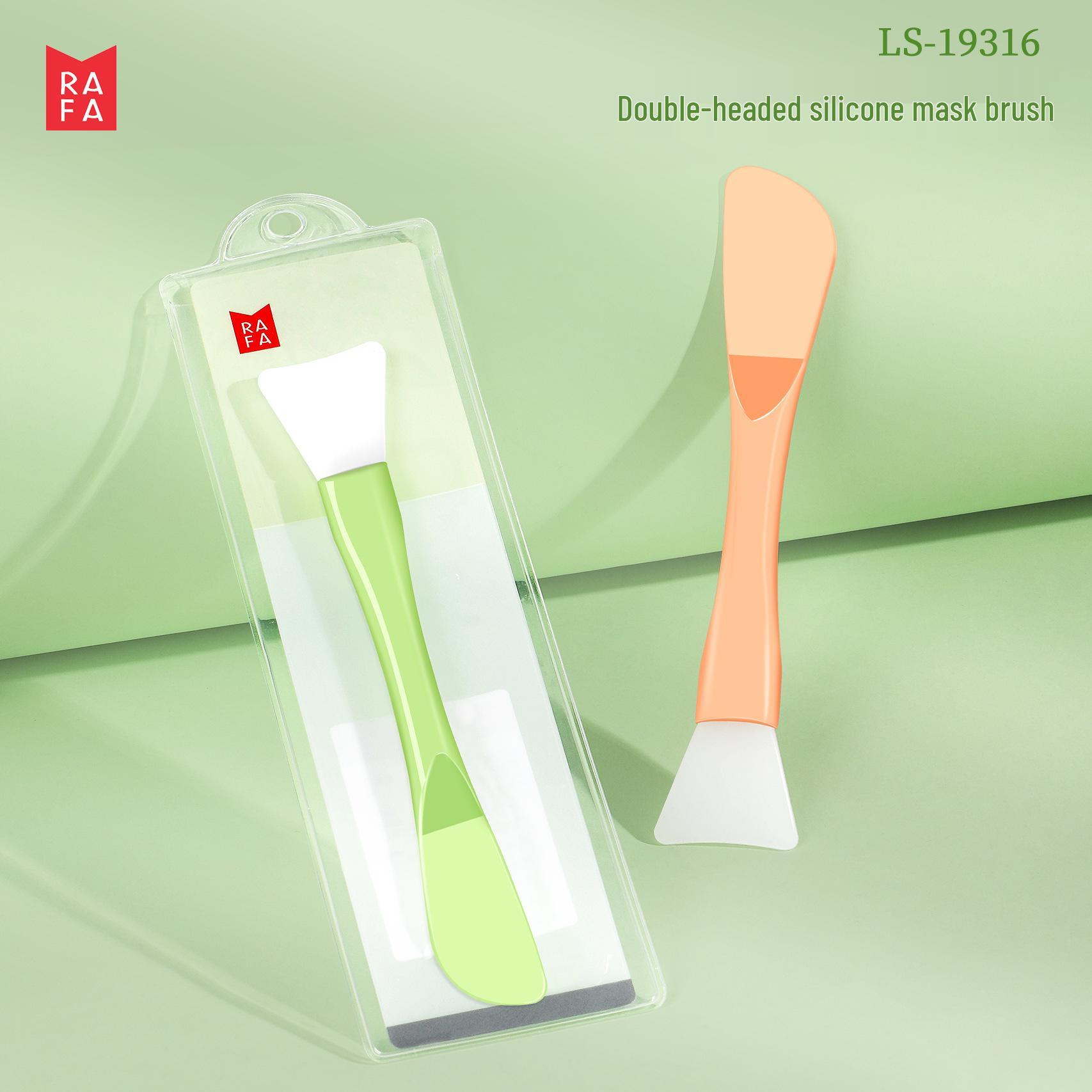 

Lafa Dual-Use Silicone Mask Brush with Spatula and Fan-Shape Applicator