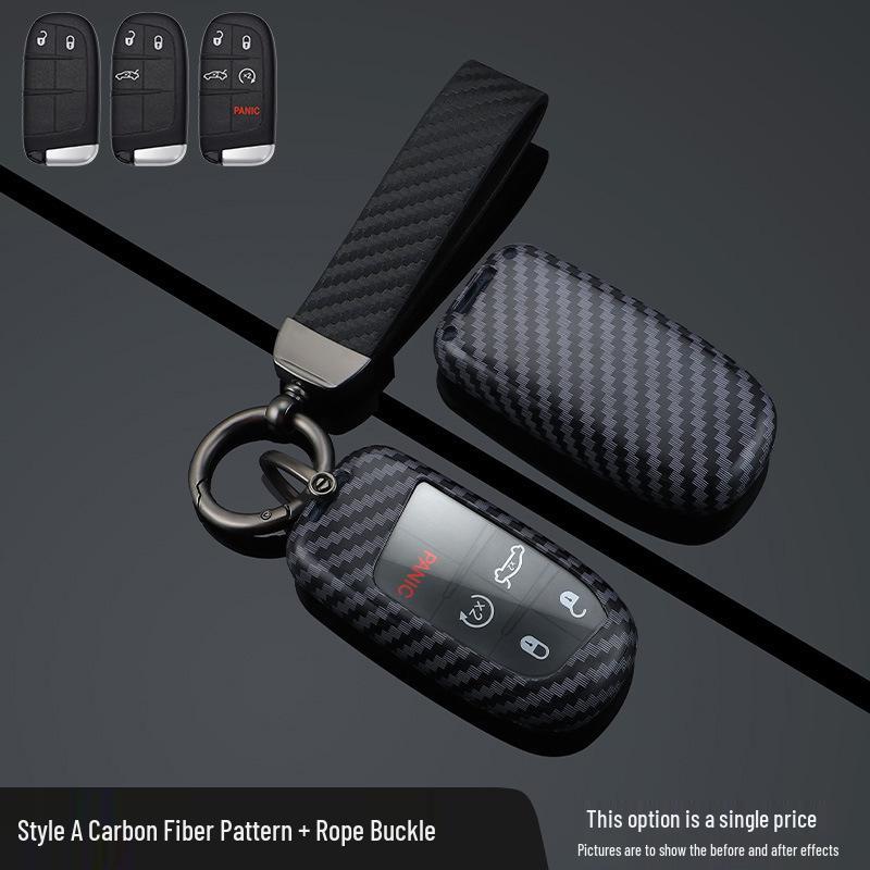 Key Case for Jeep Compass, Renegade, Cherokee, and Commander