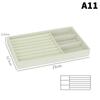 Velvet Jewelry Box Tray Storage Jewellery Holder For Ring Earrings Necklace Bracelet Display Box For Jewelry Classification Box