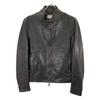 EMMETI BEAMS Exclusive 24-18-0010-309 JURI Black Lambskin Single Rider's Jacket Jacket 48 blackUsed