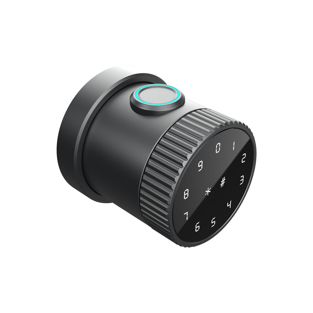 Smart Ball Lock 5 Unlocking Methods Fingerprint BT IC Card Function Keyless Entry Smart Door Lock for 35 65MM Door