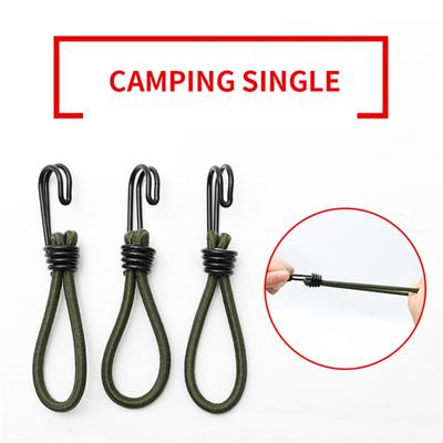 Outdoor Zelt Elastische Schnalle Latex Elastisches Seil Campingzelt Vordach Winddichtes Seil Schnalle Boden