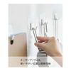 Yamazaki Jitsugyo Film Hook M Set of 4 White Approx. W7XD2.5XH7cm Tower Kitchen Rack Tool Hook 5666