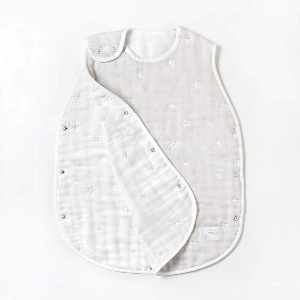10mois Fluffy Gauze Toddler Kids 64cm Ages Product 20151056 (6-Layer Gauze) Sleeper, 100% Cotton, Gray, Length, 2-7, Code