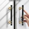 Easy Install Push Pull Door Magnets Secure Hold Push & Pull Door Magnet Fixtures Magnetic Door Fixators for Home Use