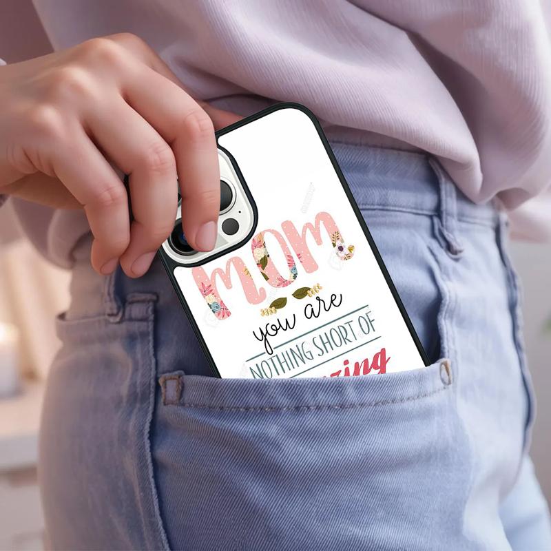 mom mother's day Phone Case For iPhone 17 Air 15 16e 14 13 Pro Max Coque 12 11 Pro Max PLUS cover