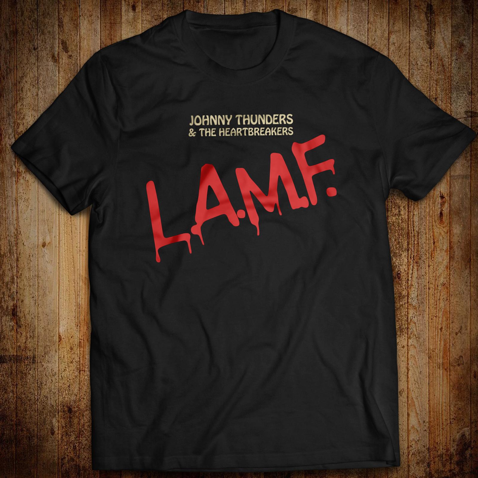 Джонни Тандерс и Хертбрейкерс L.A.M.F. рубашка Джонни Тандерс, Уолтер Люр 4XL