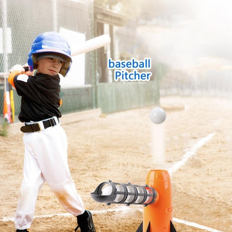 Baseball Shooting Machine Baseball Launchers Softball Pitching Toy Electronic Baseball Machine Baseball Trainer Machine