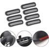 RT-TCZ Upgrade Version Clip-On Grille Front Mesh Grille Erts Compatible With Jeep Wrangler JK JKU 2007-2015 (Matte Black)