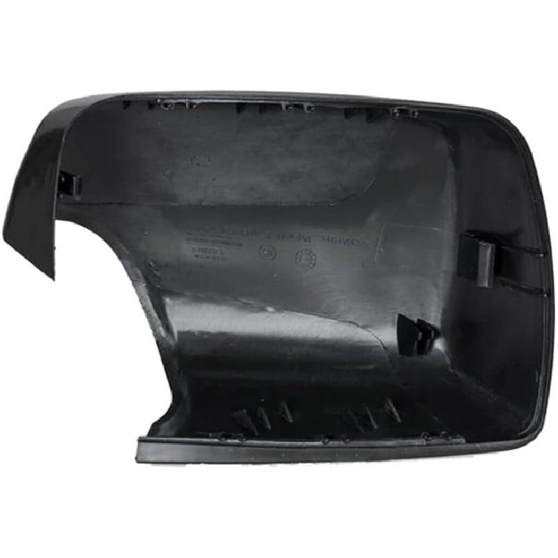 Door Wing Mirror Cover Rear View Mirror Housing Cover Cap w/Trim Ring, Side Mirror Rearview Covers, Compatible with BMW X5 E53 2000-2006 X5 3, Left