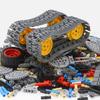 BrickBounty 846 Pcs Technic Parts Compatible with Technic Lift MOC STEM Replacement Kit for Technic Building Blocks Sets, Tires, Wheels, Frames, Arms,