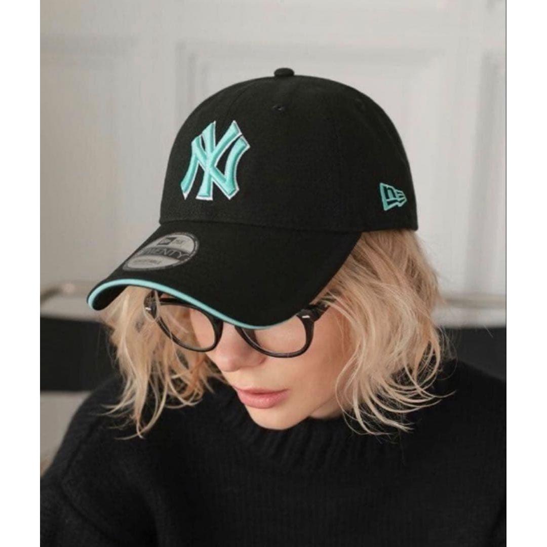 Used [New and unused] New Era NY Tiffany Blue 9forty Cap