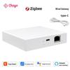 Tuya ZigBee3.0 Smart Wired Gateway with Alexa and Google Assistant Voice Control