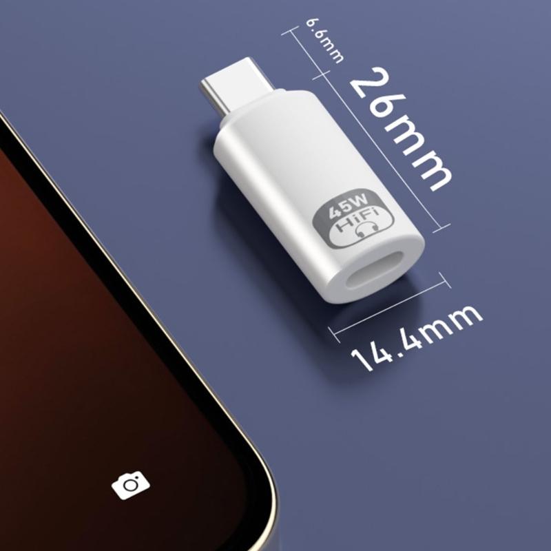 Versatilitys  Female To Type C Male Adapter For Fast Charging And Data Syncing for Phone Various Devices