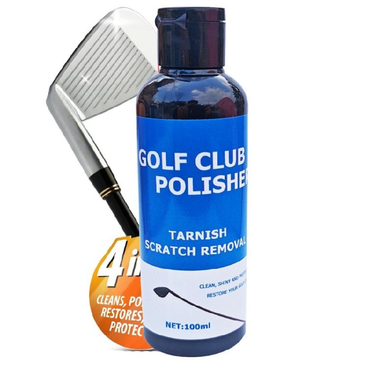 Golf Club Head Cleaner Polisher 100ml Golf Club Scratch Remover Cleaning Solution Professional Restorer Golf Accessories