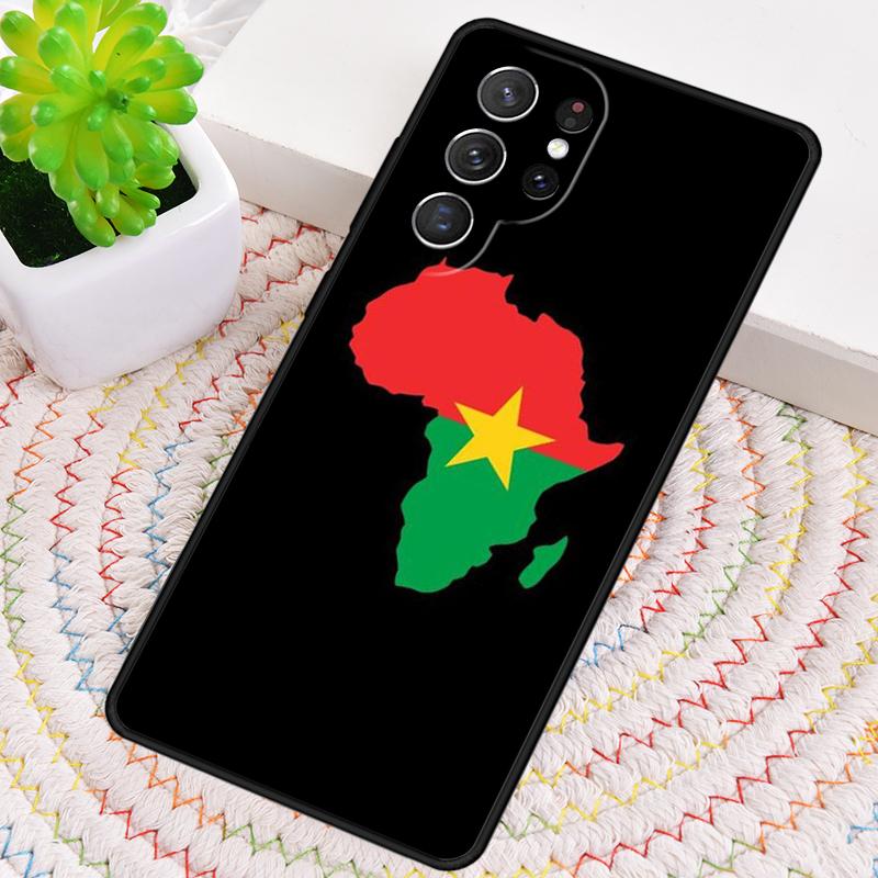 Burkina Faso Flag soft Phone Case for Samsung Galaxy note 10 pro S26 Ultra S23 S24 FE S25 S21 S22 PLUS shockproof Cove