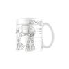 STAR WARS AT-AT Sketch Mug