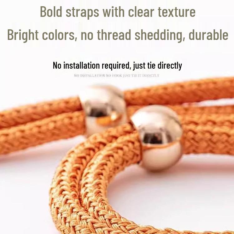 New Arrival: Magnetic Pearl Curtain Tiebacks - No Drilling Required