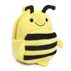 Yellow Bee Baby Lovely Cartoon School Bag Kids Honeybee Design Plush Backpack Boys and Girls Mini Cute Bags