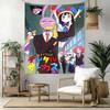 Digital Circus Wall Decor Tapestry Art For Pet Memorial Birthdaywedding Party Backdrop Family Gift