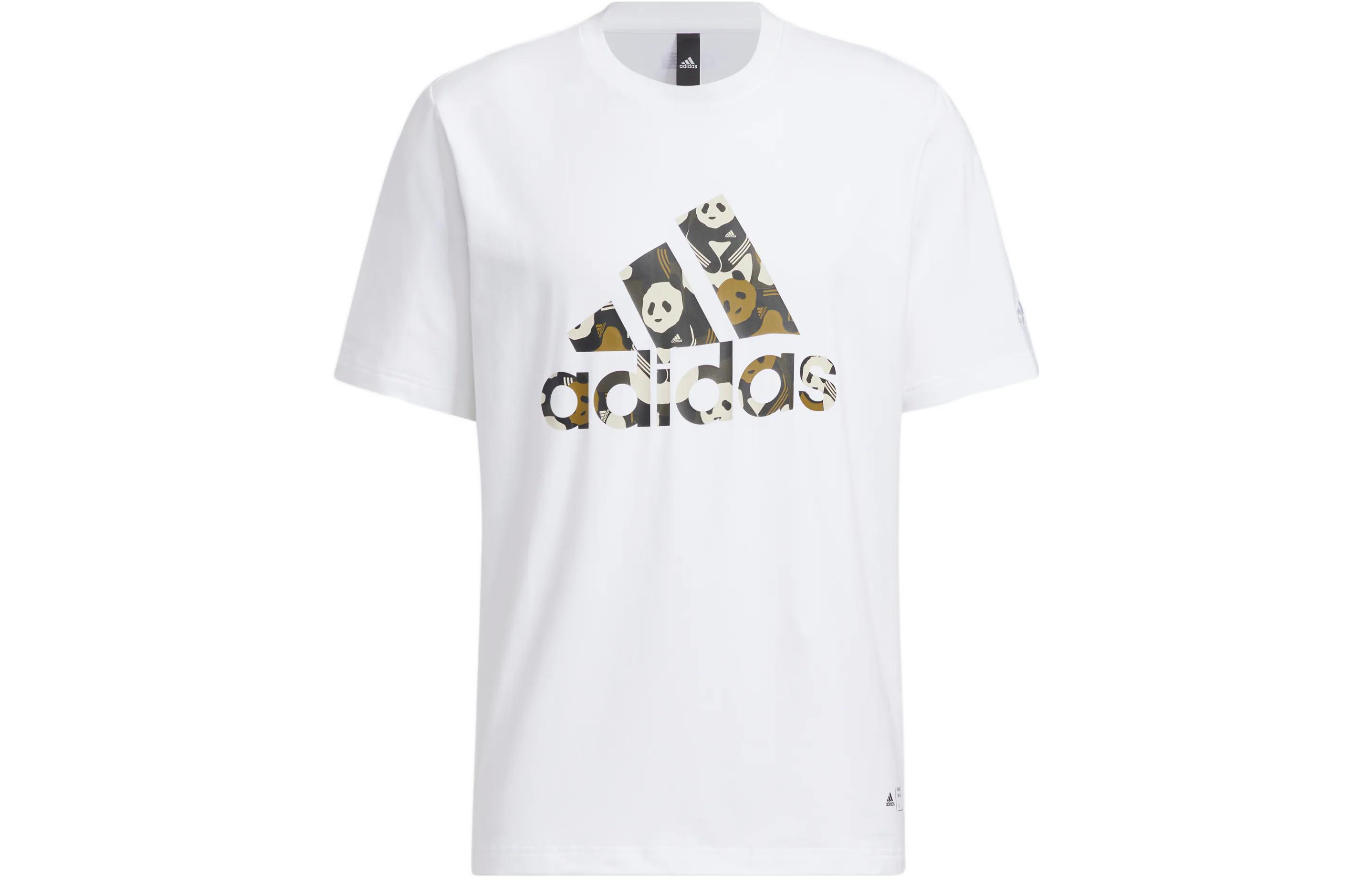 Adidas Set in Sleeve T Shirt Unisex White HS4394 XXL