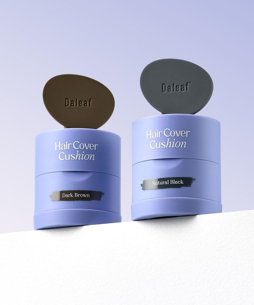 [Face Reduction] DALF Glam Dual Hairline Cover Cushion + (Gift) Volume Brush (Hair Shadow/Crown/Contouring/Waterproof/Easy Wash)