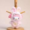 Cinnamoroll Kuromi Hello Kitty Melody Plush Keychain With Durable Material For Collectors And Fans