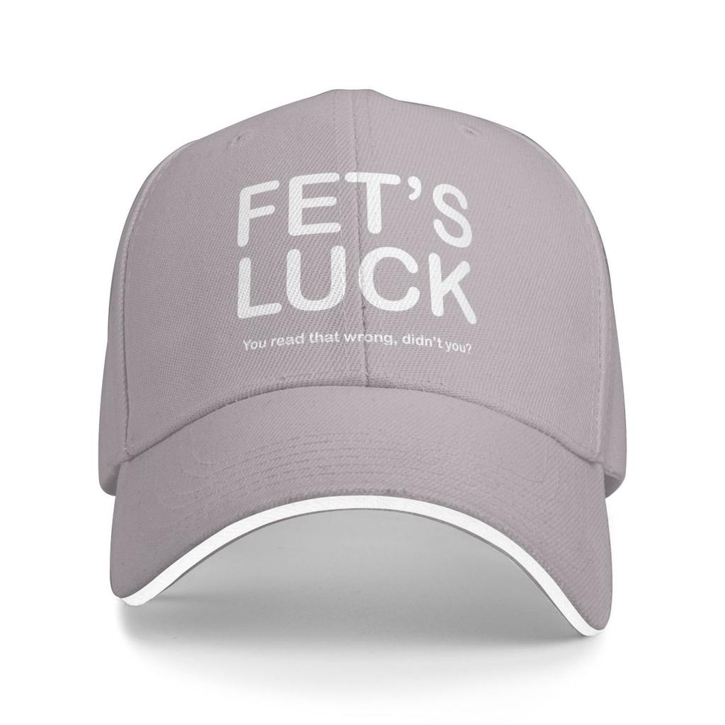 Baseball Caps Fets Luck Trendy Meme Fun Customized FeUnisex Unisex Sport Summer Caps