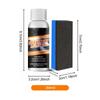 Headlight Cleaner Kit 50 ML Car Headlight Restoration With Sponge Brush Headlight Scratch Restoring Fluid Car Headlight Repair