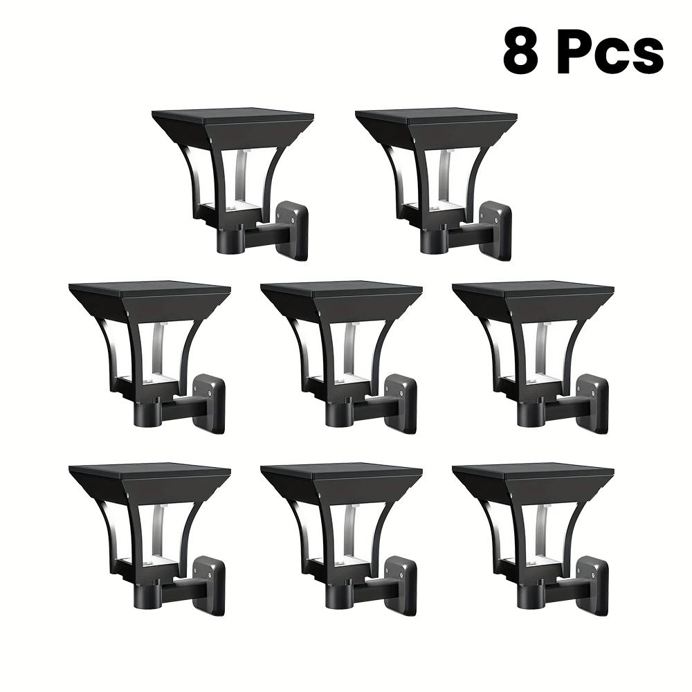 Outdoor Solar Wall Lights Solar Powered LED Porch Lamp 2 Lighting Modes IP65 Waterproof For Garden Lighting Decor