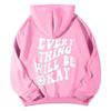 SOLY HUX Women's Sweatshirt Pattern Hoodie Casual Long Sleeve Loose Pullover with Kangaroo Pocket