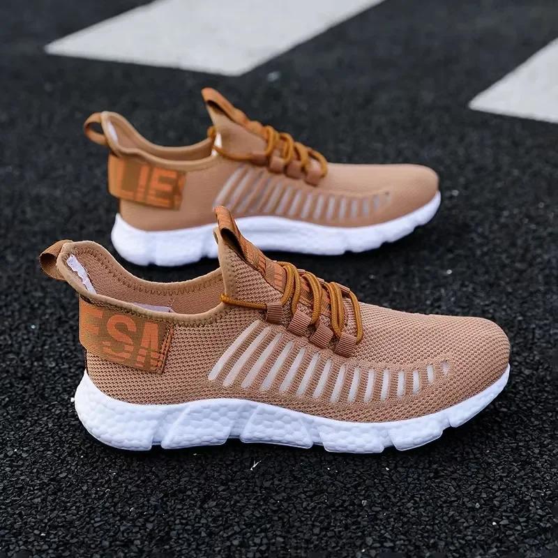 Men's Running Shoes Fashionable Casual Breathable  Luxurious Lightweight Comfortable Men's Outdoor Exercise Leisure Sports Shoes