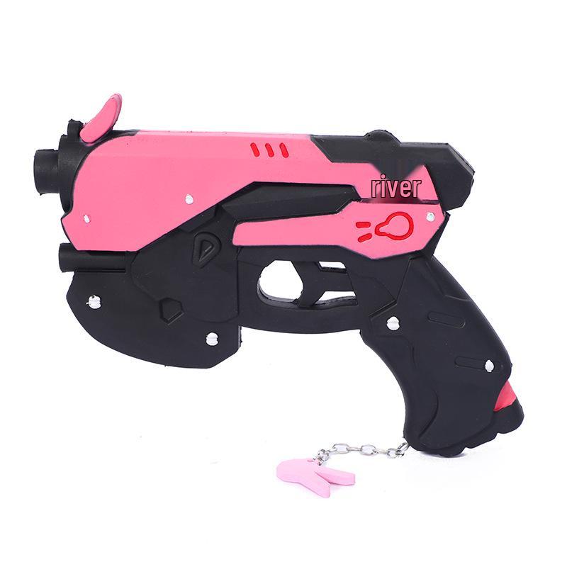 

Children s Toy Gun Cosplay Prop - Tracer D.VA Rubber PU Vanguard Blizzard