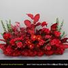 Wedding Aisle Blue Artificial Flower Row Decoration