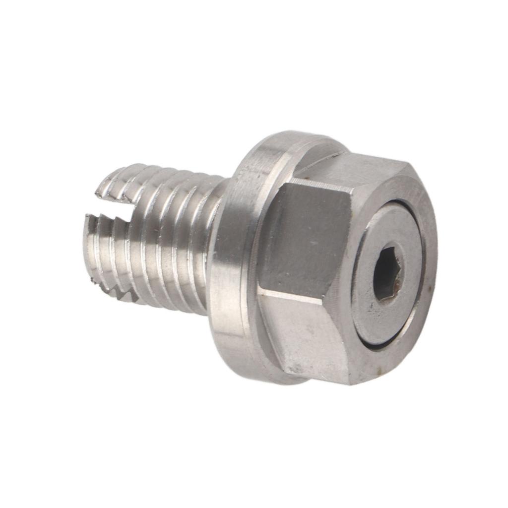 Oversize Drain Plug Stainless Steel Self Tapping Oil Pan Thread Repair Kits with Hex Wrench O Gasket