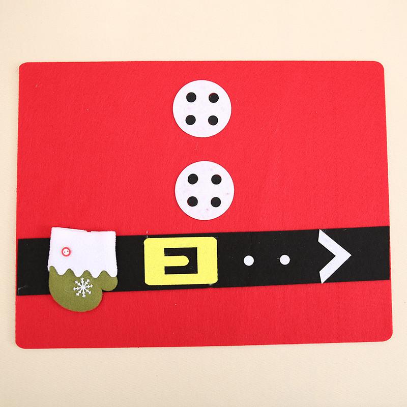 Christmas Dcor Ultrasonic Table Mats Cozy Fabric Table Setting Pad For Dining Tables