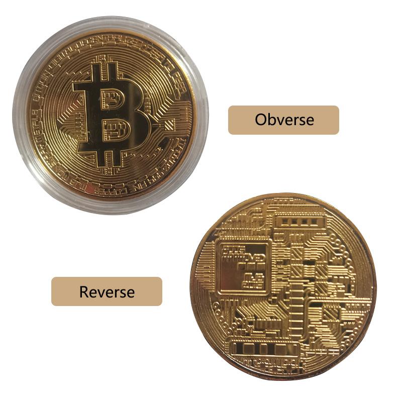 Exklusive Bitcoin-Gedenkmünzen - Premium-Geschäftsgeschenk für Kryptowährungs-Fans
